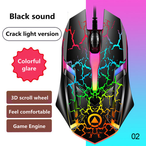 1200dpi Usb Wired Gaming Mouse Optical Computer Mouse For Pc Laptop 3