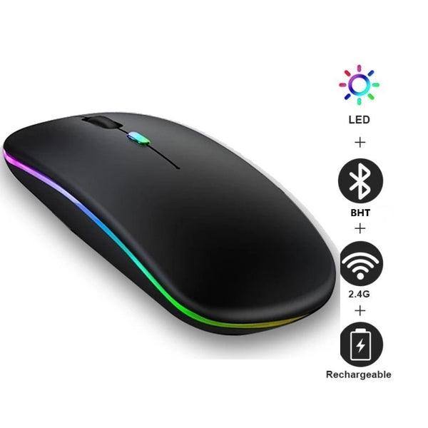 Wireless Mouse Rechargeable RGB