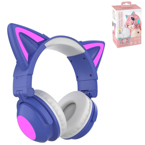 Rgb Cute Cat Wireless Headphones Girls Kids Gift Headset With